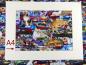 Preview: Katzen auf Stoff Quilt Patchworkstoff A4 Ansicht